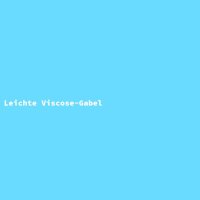 Leichte Viscose-Gabel
